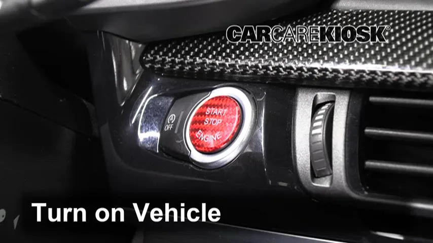 2015 BMW X5 M 4.4L V8 Turbo Oil Check Oil Level